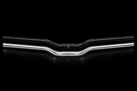 Chrome & Black Gloss Handlebars (31.8mm)