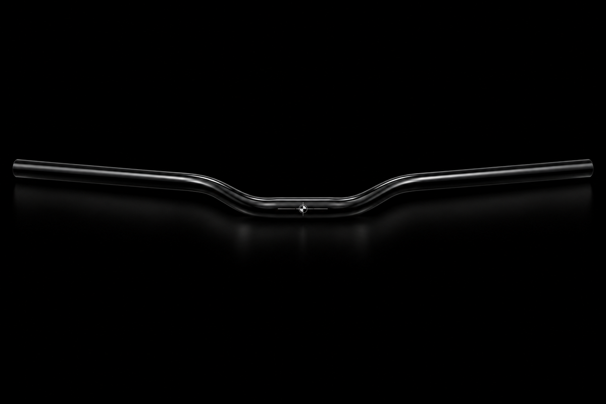 Chrome & Black Gloss Handlebars (31.8mm)